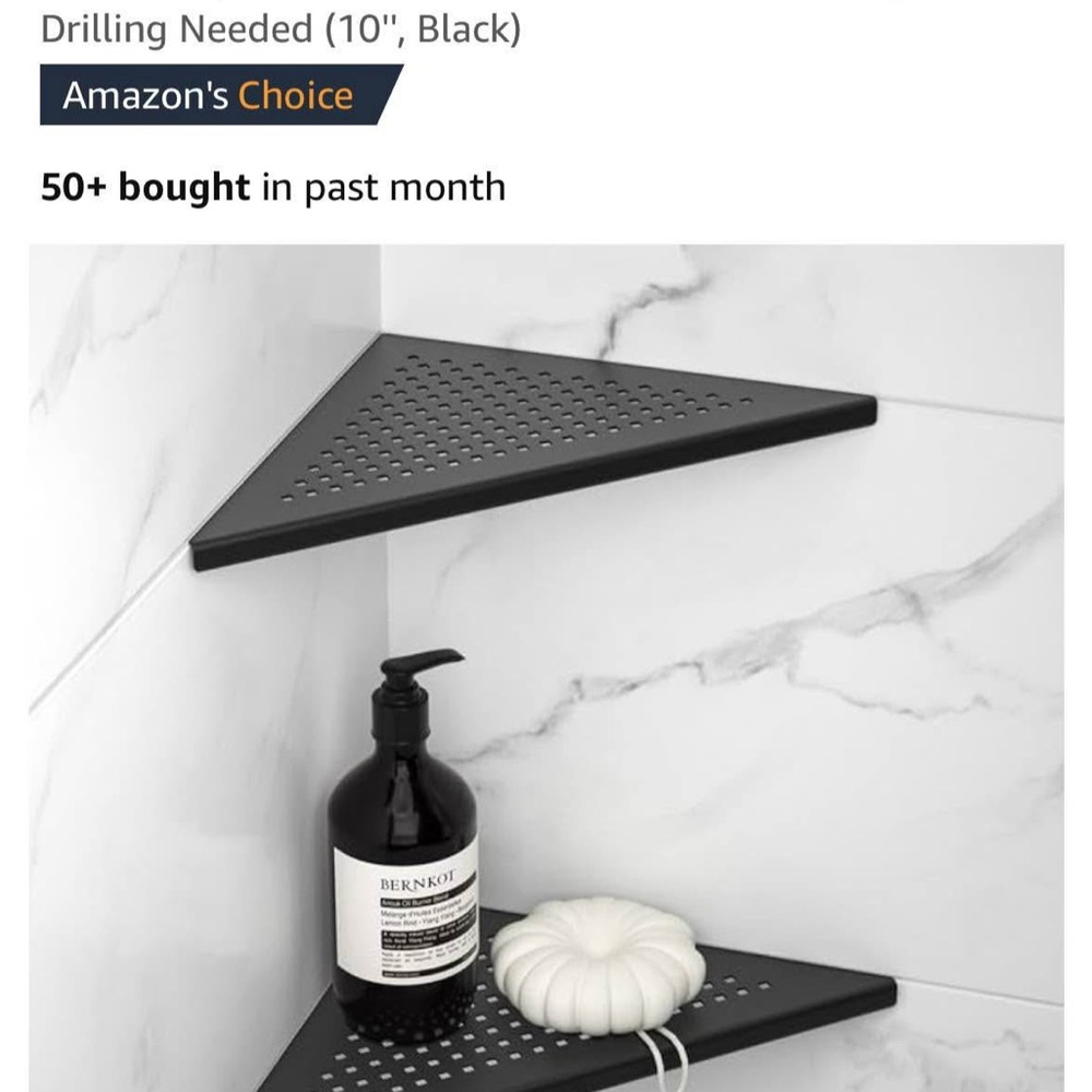 Corner Shower Shelf
